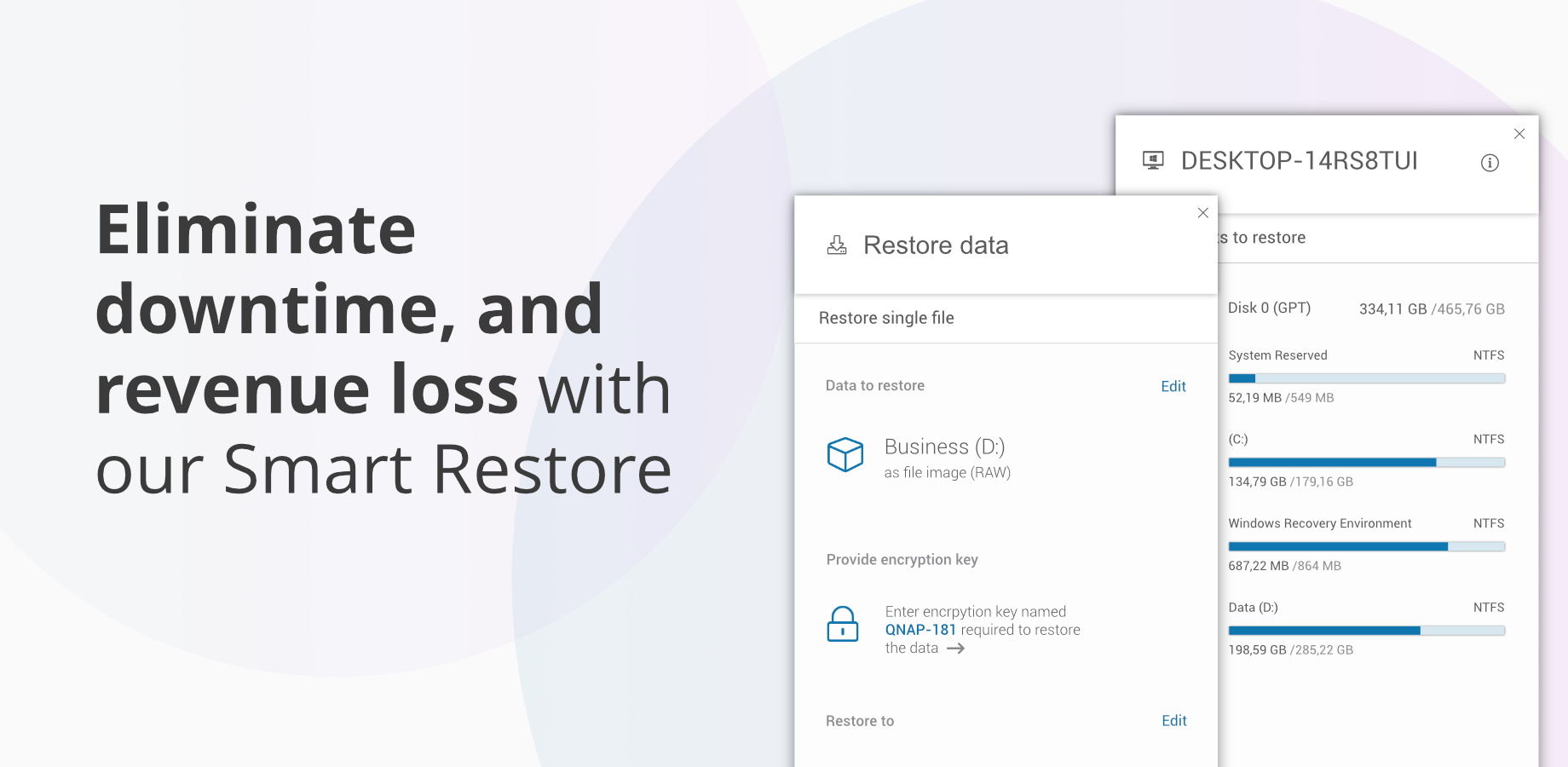 screenshot of Xopero ONE Backup & Recovery